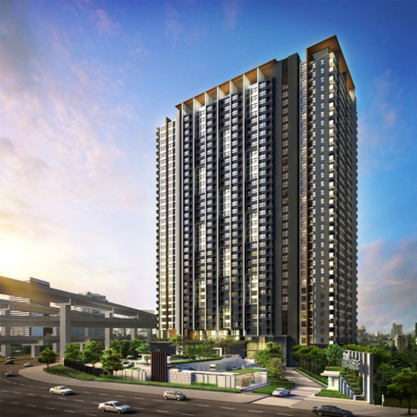 เช่าคอนโด The Base Rama9 Ramkhamhaeng ย่านพระราม9